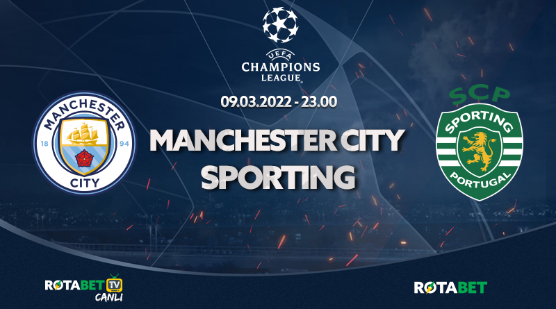 ManchesterCity-Sporting Maçı canlı bahis